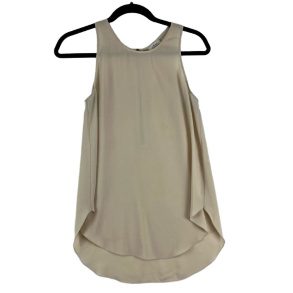 Aritzia Wilfred Free Silk Sleeveless Blouse Womens Size XS Office Career